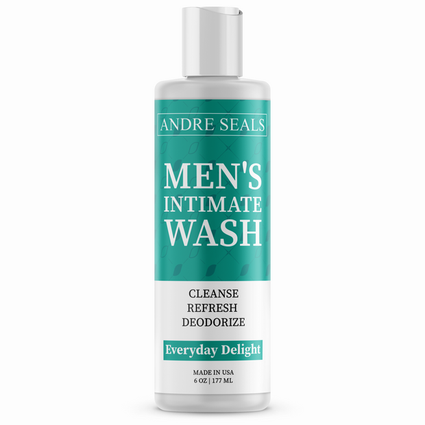 Male Hygiene Intimate Wash for Privates - Eliminates Odors, Clean Fresh Feeling (Everyday Delight)