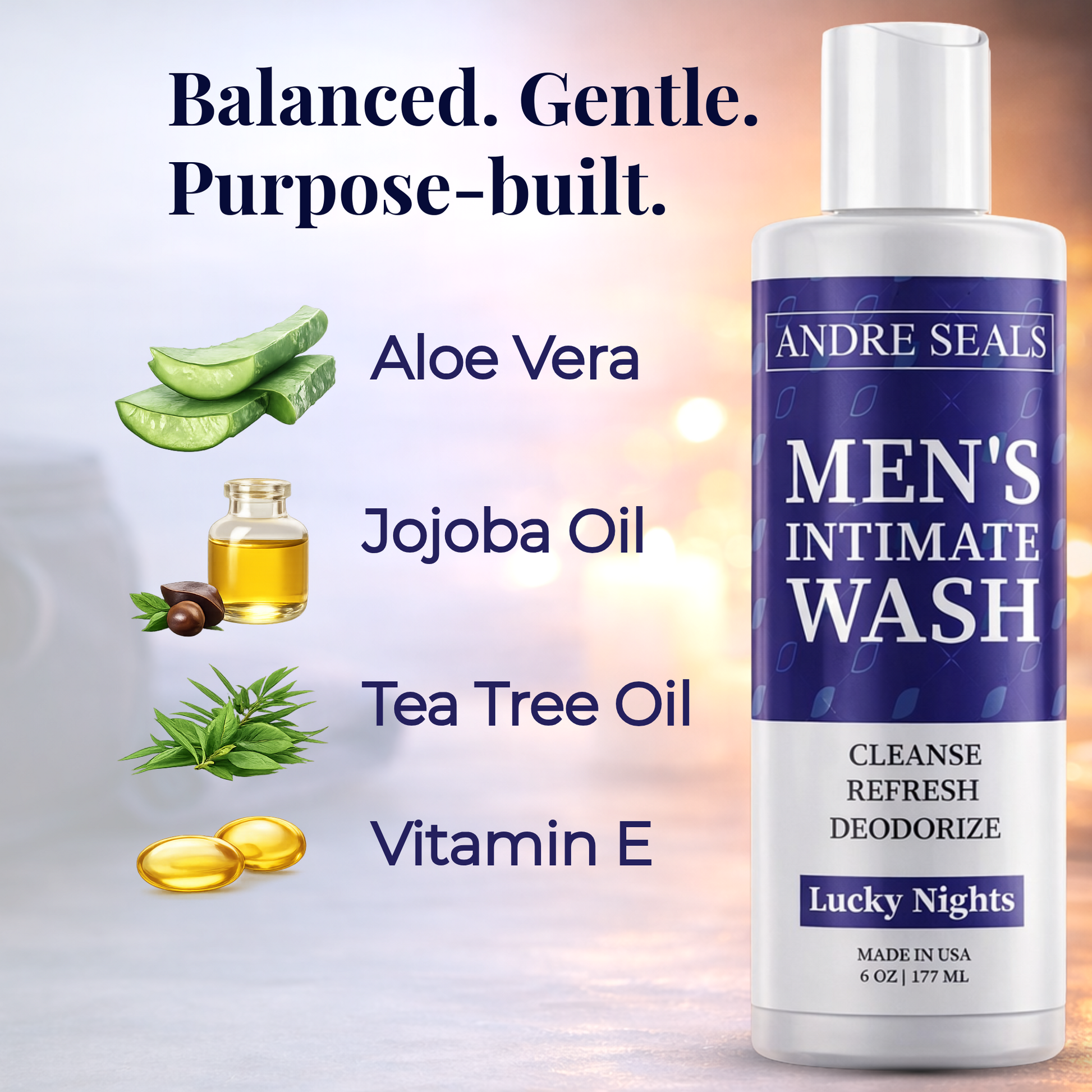 Intimate Wash for Men - LUCKY NIGHTS