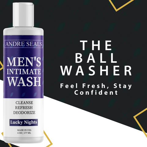 Male Hygiene Intimate Wash- Eliminates Odors, Clean Fresh Feeling (LUCKY NIGHTS)