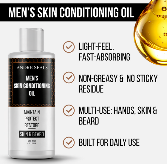 Men’s Skin Conditioning Oil